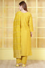 Mustard Silk Cut-Dana And Pearl Embroidered Suits