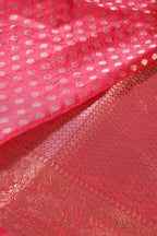 Carmine  Cotton Silk Zari Woven Saree
