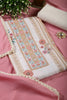 Cream Color Cotton Printed Unstitched Suit