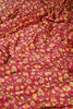Shiraz Color Chiffon Floral Zari Border Printed Saree