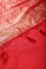 Red Lightweight Banarasi Silk Weaving Saree