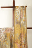 Mustard Jacquard Silk Lasa Printed Saree