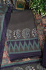 Greenish Grey Spun Printed Unstitched Suit