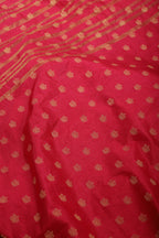 Fuchsia Pink Silk Zari & Resham  Woven Saree