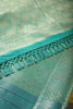 Olive Green Color Cotton Silk Woven Saree