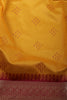 Mustard Cotton Silk Zari Woven Saree