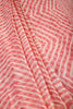 Coral Color Chiffon Leheriya Printed Saree