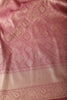 Mauve Soft Silk Zari Woven Saree