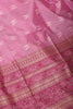 Muted Pink Chanderi Silk Resham & Zari Woven Saree