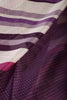 Purple Color Chiffon Printed Saree