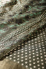 Green & Cream Colour Floral Printed Cotton Silk Saree