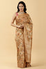 Beige Color Chanderi Woven Saree