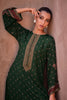 Green Color Pashmina Printed Unstitched Suit Material