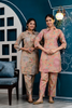 Pink Colour Printed Cotton Co-Ord Set