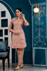 Pink Colour Printed Cotton Co-Ord Set