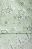 Light Green Cotton Floral Printed And Resham Embroidered Unstitched Suit Material