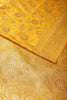 Mustard Color Raw Silk Woven Saree