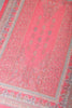 Baby Pink Pashmina Floral Printed Unstitched Suit Fabric
