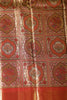 Gold & Pink Color Kanjivaram Pure Silk Handloom Gold Copper Zari Saree with Meenakari Pattern