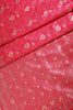 Cranberry Color Zari Woven South Silk Saree