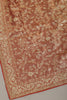 Copper Gold Pure Tissue Silk Saree with Aari & Zardozi Handwork