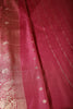 Wine Color Zari Woven South Silk Saree