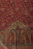 Cranberry Color Pashmina Digital Printed Unstitched Suit Fabric