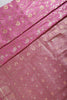 Mauve Color Zari Woven South Silk Saree