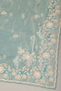 Firozi Color Pure Tissue Silk Saree with Pearl and Zardozi Handwork