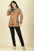 Multi-Color Muslin Printed Tunic Top