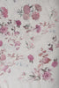 Cream & Pink Chanderi Cotton Floral Printed And Embroidered Unstitched Suit