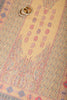 Pale Yellow Pashmina Floral Printed Unstitched Suit Fabric