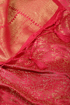 Fuchsia Zari Woven Soft Silk Saree