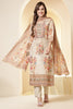 Tussar Color Shimmer Tissue Printed & Embroidered Suit Set