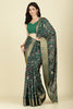 Green Cotton Silk Printed Saree