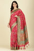 Rani Silk Madhubani Woven Saree