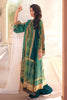Bottle Green Color Muslin Printed Unstitched Suit Material
