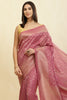 Tulip Pink Lightweight Banarasi Silk Weaving Saree