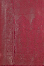 Dark Scarlet South Silk Woven Saree