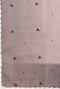 Ombre Dusty Rose Organza Saree With Mirror Work