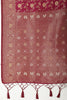 Wine Color Zari Woven South Silk Saree
