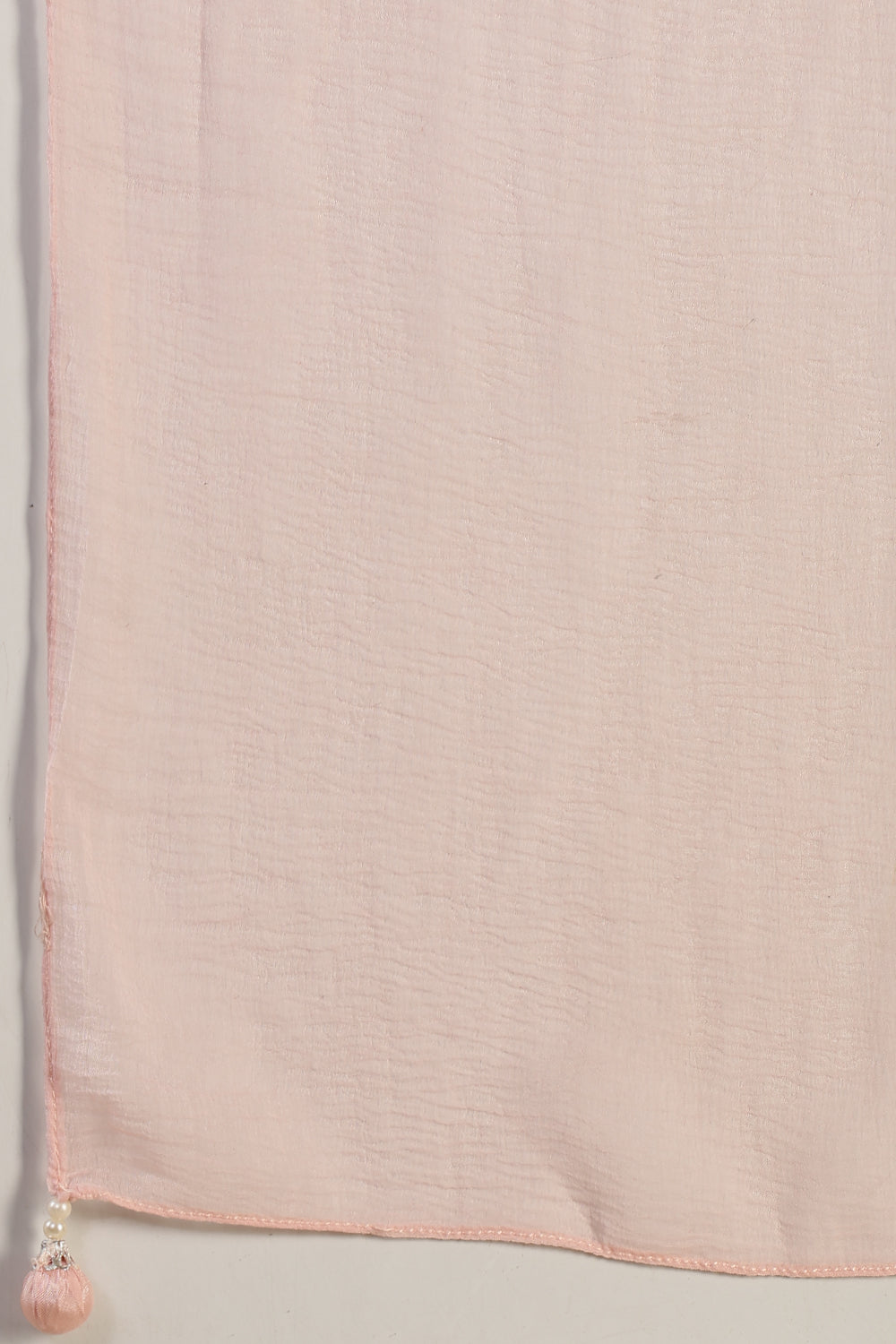 Baby Pink Embroidred Crepe Silk Anarkali Suit