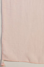 Baby Pink Embroidred Crepe Silk Anarkali Suit