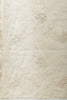 Cream Floral Resham Embroidered Cotton Saree
