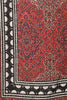 Black Muslin Ajrakh Printed Suit with Palazzo