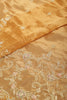 Mustard Gold Color Pure Tissue Handloom Saree with Sequence & Zardozi Handwork