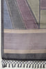 Navy Organza Cotton Printed Saree