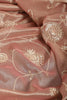Pink Color Pure Tissue Silk Saree with Pearl and Zardozi Handwork
