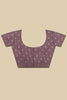 Purple Color Cotton Silk Boota Printed And Zari Woven Saree