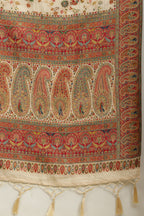 Tussar Color Silk Madhubani Woven Saree